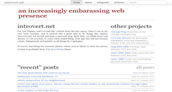 Desktop Screenshot of introvert.net